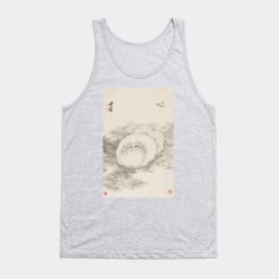 Cat and butterfly Tank Top